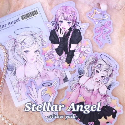 Stellar Angel 조각 스티커