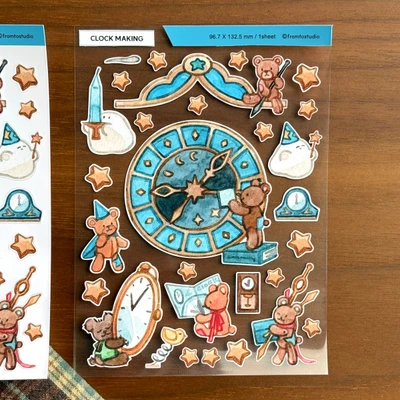 Clock Making 씰스티커