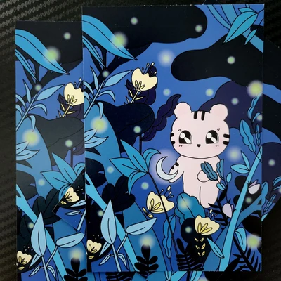 🌙 빛을 품은 순간