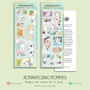Romanticizing Moments 마스킹 스티커 세트