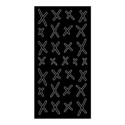 X 스티커