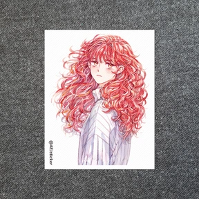 [인스] 빨간 고수머리