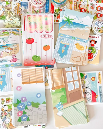 [SALE] 여름방학 길쭉이 모조지팩