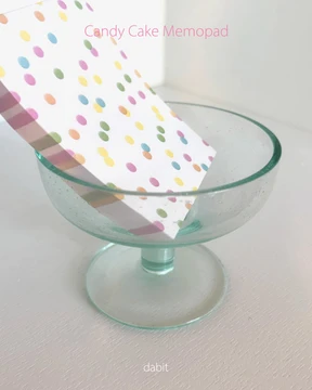Candy Cake memopad
