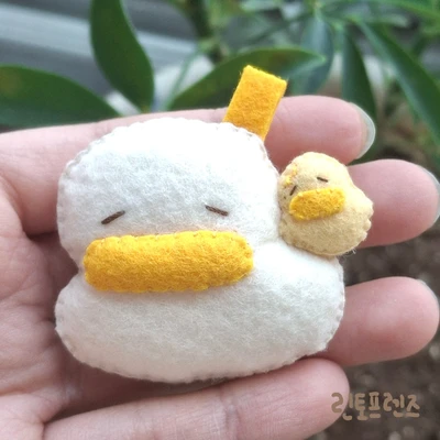아빠랑 낮잠시간 키링