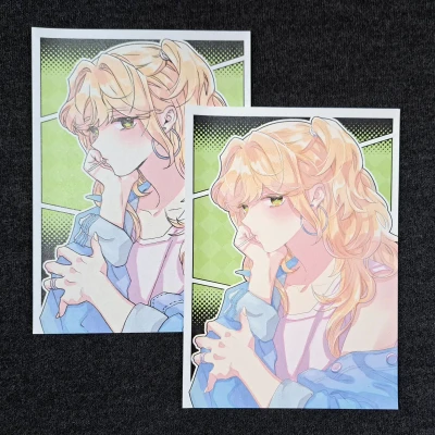 ❶[밑그림 종이] 10장+완성예시 1장