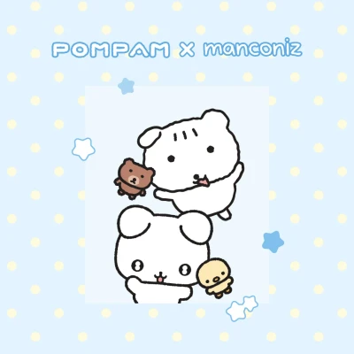 -ˋˏNEW!ˎˊ- [스티커] 모짜랑 코니랑 (투명스티커+포토카드)