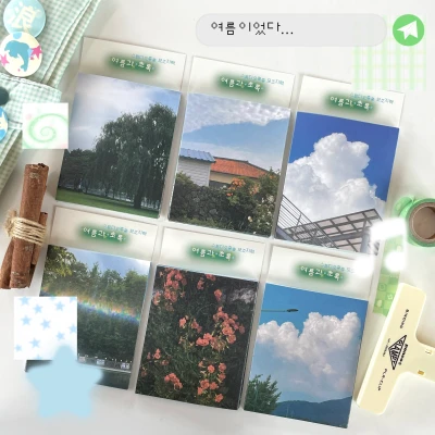 🐬서일페 신상_여름과 초록 모조지팩