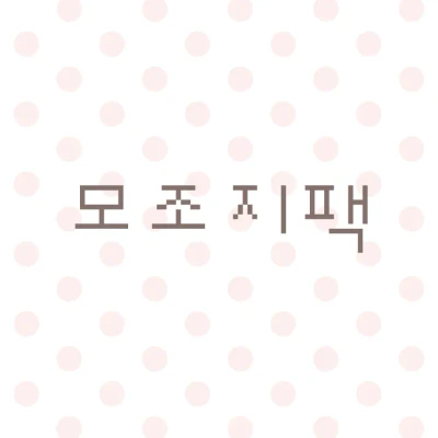 모조지팩 zone