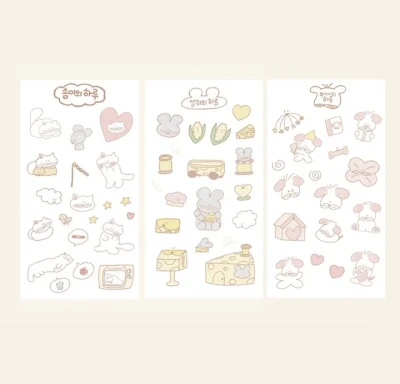 귀여운 일상 시리즈 스티커