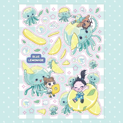블루 레모네이드 미미즈