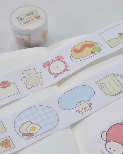 [new!] 아침을 꼭 먹자 모조지 키스컷