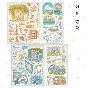 (new) 여름 방학 스티커팩