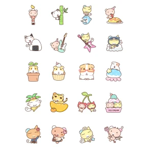 랜덤 띠부씰