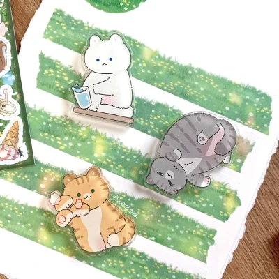 <new>[자석] 고양이 아크릴자석 