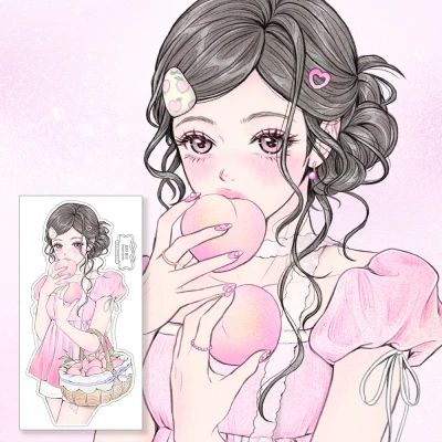 복숭아 인스