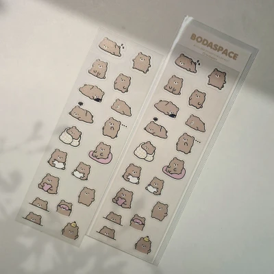 🐻귀찮은 말랑곰 스티커