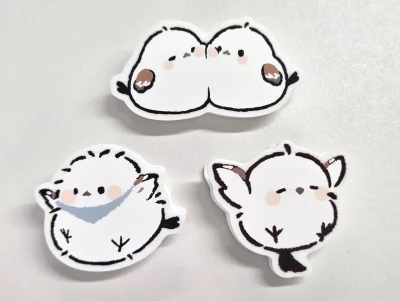 무광 아크릴 집게