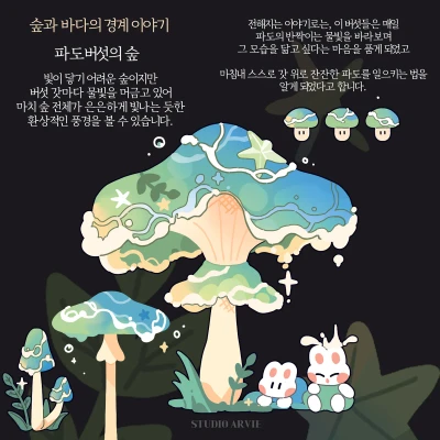 메인스토리 [숲과 바다의 경계에서]