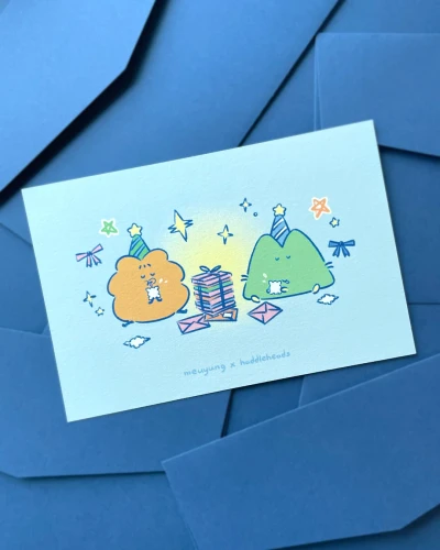 별, 별 편지 엽서 세트 2종