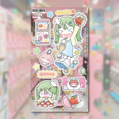 가챠가챠★ 스티커