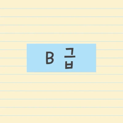 B급 