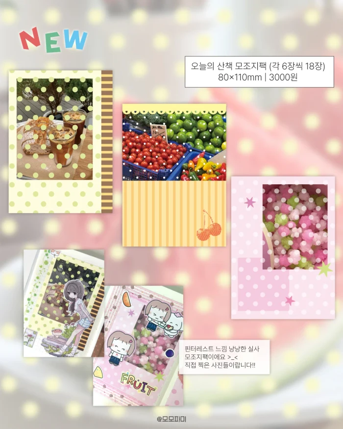 모모파미 8월 마켓 및 클리어런스
