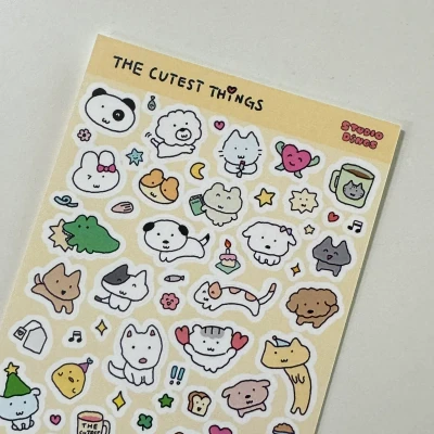 THE CUSTEST THINGS 스티커