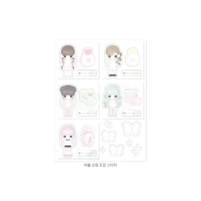NEW✽:.｡버블 요정 도감 스티커