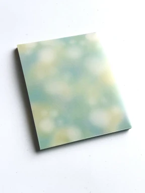 숲속 햇살 반투명 떡메모지