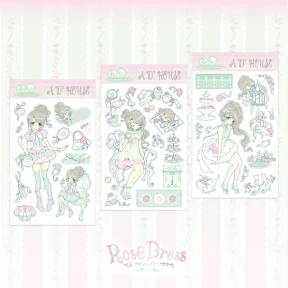 Rose Dress : sticker 3ver.