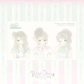 Rose Dress : sticker 세트 구매 특전
