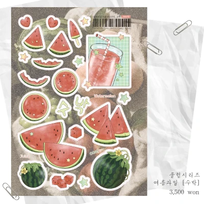 🍉 여름과일클럽 — 수박