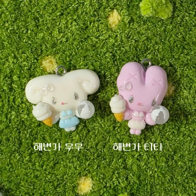 [신상] 해변가 티티와 무무🍦