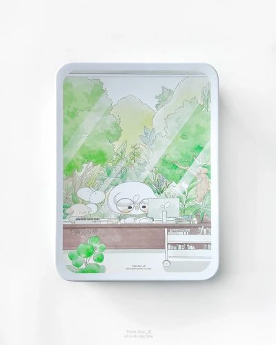 💚 𝗡𝗘𝗪 | 틴케이스 : 초록도서관 사서 디어