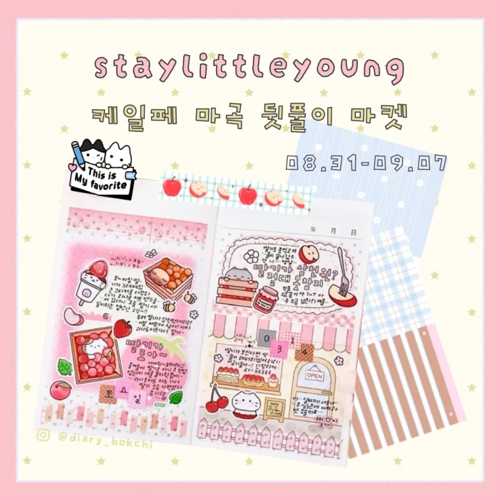 스테이리틀영 케일페 뒷풀이 마켓