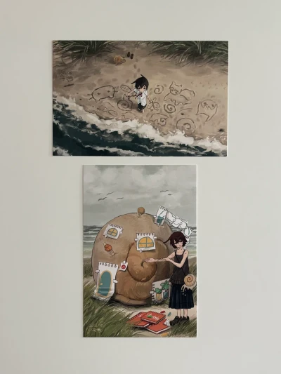 빅엽서 2종(175*115mm / 펄지 인쇄)