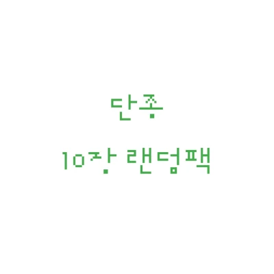 단종 10장 랜덤팩