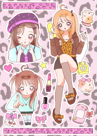 (신상) 갸루소녀