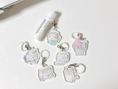  6종 set 마킹 아크릴 키링 (메지루시)