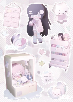 러브크레인 스티커