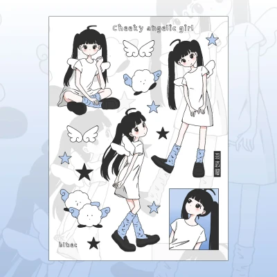 신상✨새침 천사 소녀✨ (매트펄)