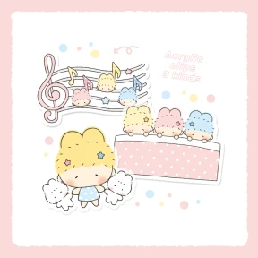 [아크릴집게] 3종