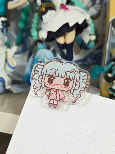⛧NEW⛧ 픽셀소녀 에폭시집게