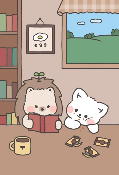 [엽서] 책 읽는 날