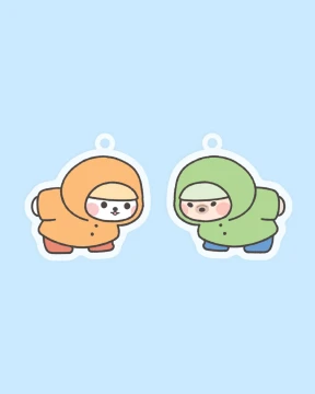 [키링] 우비 뽀도 아크릴 키링