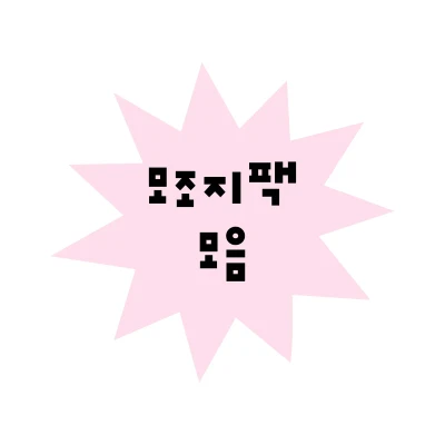 ~ 모조지팩 ~