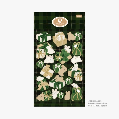 선물 토끼 스티커 [NEW]