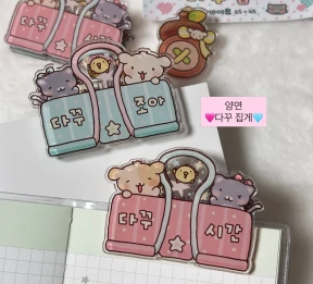 신상💗다꾸 양면 집게