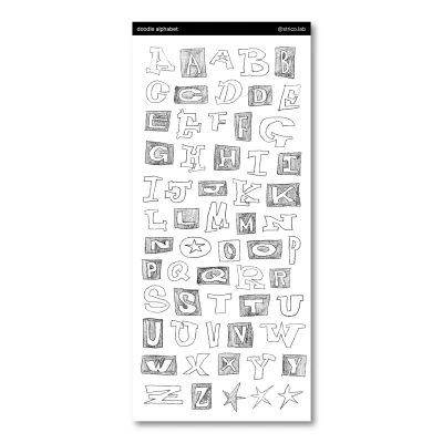 신상 | doodle alphabet